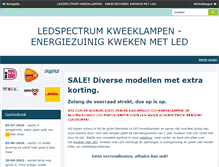 Tablet Screenshot of ledspectrum.nl
